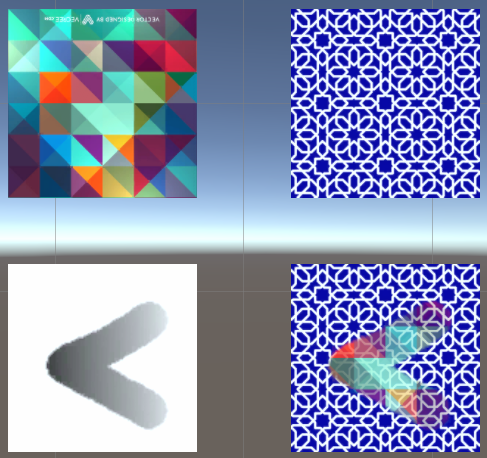 Sampling using a gradient arrow